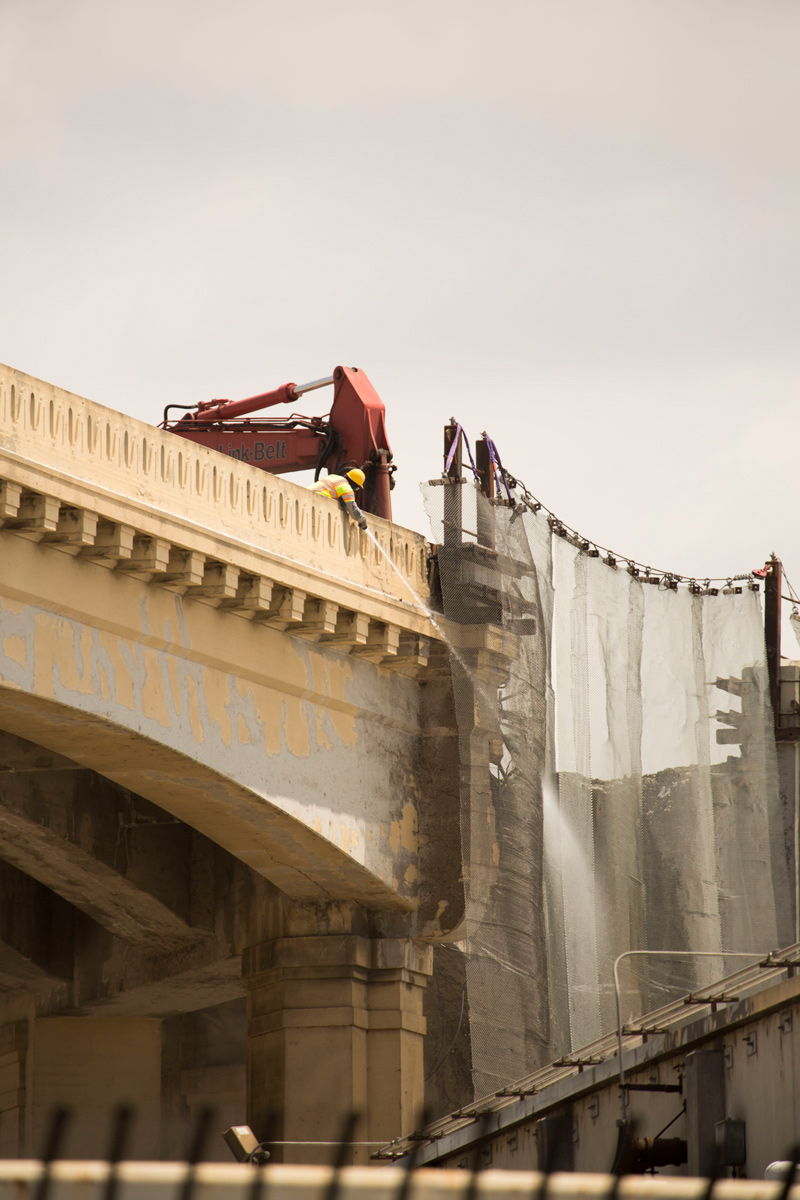 6th Street Bridge Demolition