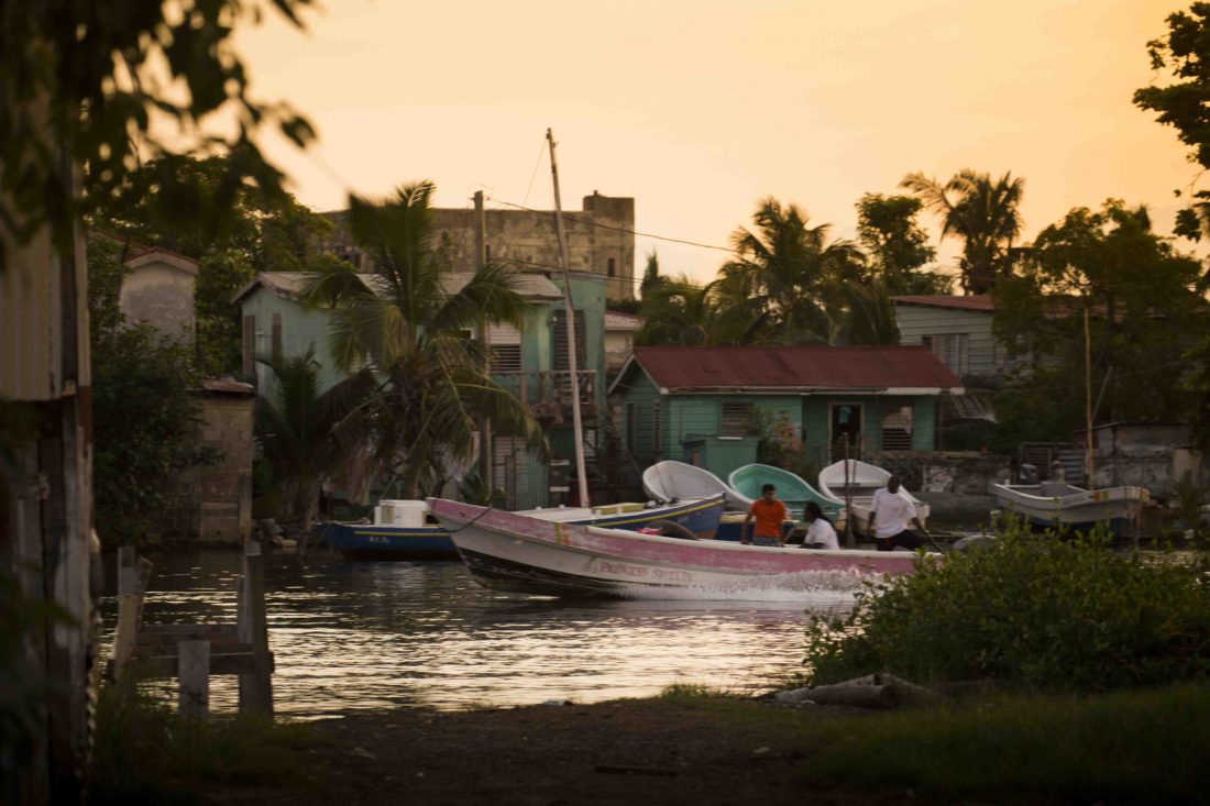 Belize City Haulover Creek Fishermen