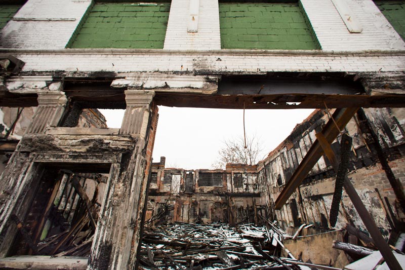 Detroit ruin abandoned